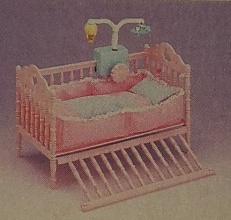 Galoob - Bouncin' Babies - Deluxe Crib - Accessoire
